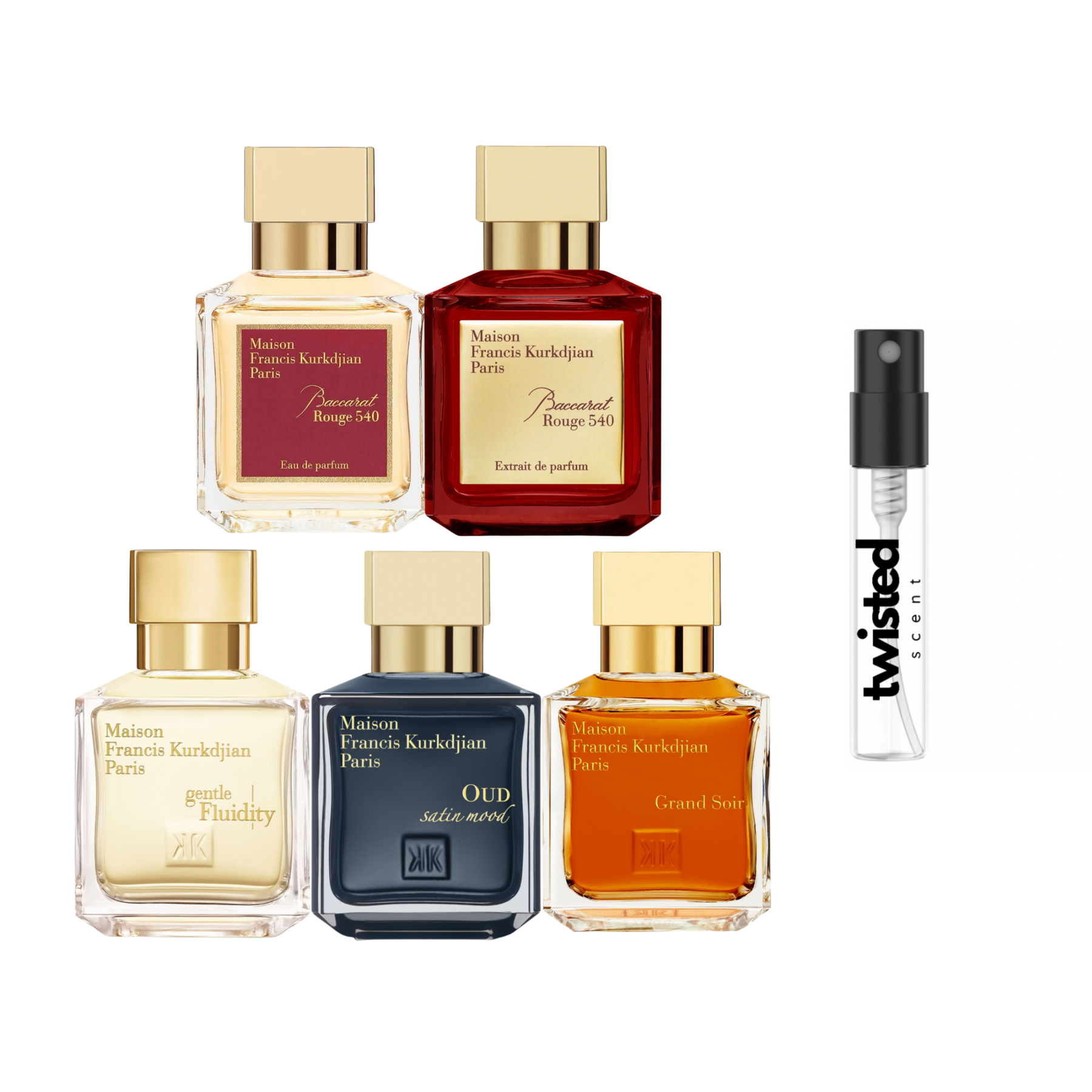 Maison Francis Kurkdjian Discovery Set - Twisted Scent Maison Francis Kurkdjian Discovery Set - Twisted Scent